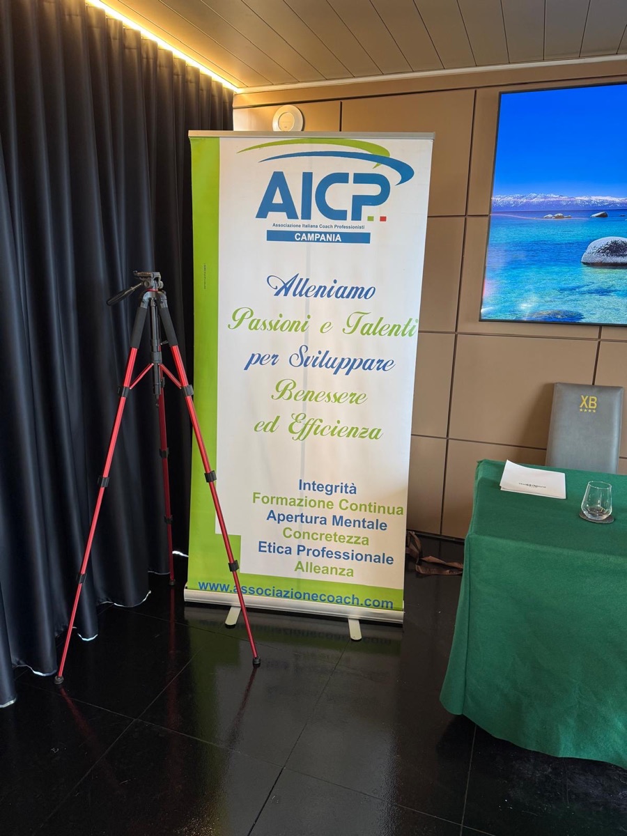 Roll up AICP Campania, Associazione Italiana Coach Professionisti